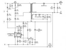 LNK404EG led driver electronic project circuit design