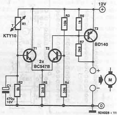 12v fan controller circuit diagram