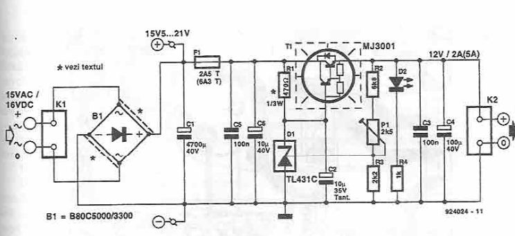 12v Voltage Ilizer Circuit Diagram